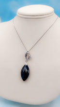 Load image into Gallery viewer, Black Onyx &amp; Silver Necklace - Sterling Silver