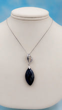 Load image into Gallery viewer, Black Onyx &amp; Silver Necklace - Sterling Silver