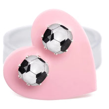 Load image into Gallery viewer, Score Soccer Mini Cushion Bling - JoJoLovesYou