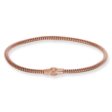 Load image into Gallery viewer, Rose Gold 3mm Omega Magnetic Bracelet