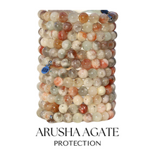 Load image into Gallery viewer, Arusha Agate Protection Stacker - TJazelle