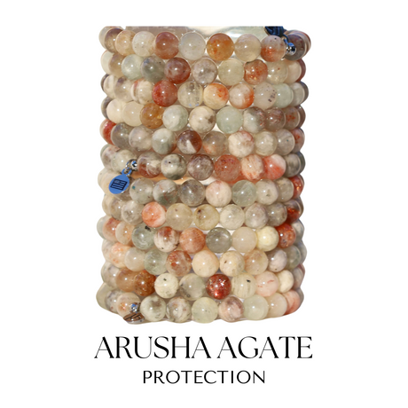 Arusha Agate Protection Stacker - TJazelle