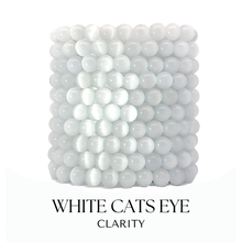 Load image into Gallery viewer, White Cat's Eye Clarity Stacker - TJazelle