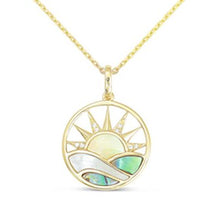 Load image into Gallery viewer, Medium Sunrise Necklace - 14K Gold