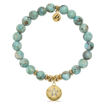 Load image into Gallery viewer, Sand Dollar Gold Charm Bracelet- TJazelle