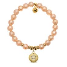 Load image into Gallery viewer, Sand Dollar Gold Charm Bracelet- TJazelle