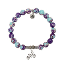 Load image into Gallery viewer, "Just Cruise" Silver Charm Bracelet - TJazelle