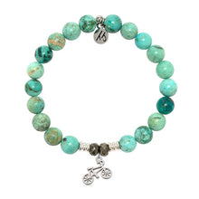 Load image into Gallery viewer, "Just Cruise" Silver Charm Bracelet - TJazelle