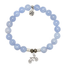 Load image into Gallery viewer, "Just Cruise" Silver Charm Bracelet - TJazelle