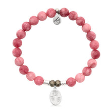 Load image into Gallery viewer, Rose Silver Charm Bracelet - TJazelle