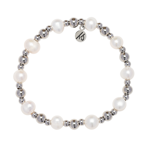 Pearl Day By Day Beaded Bracelet - TJazelle