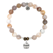 Load image into Gallery viewer, Pumpkin Silver Charm Bracelet - TJazelle