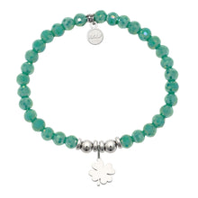 Load image into Gallery viewer, Lucky Clover Charm Bracelet -  TJazelle HELP Collection