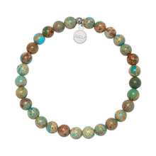 Load image into Gallery viewer, Turquoise Jasper “Strength” Stacker - TJazelle HELP