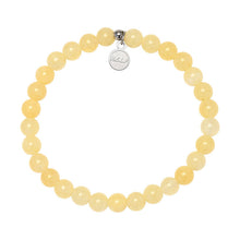 Load image into Gallery viewer, Yellow Jade “Shine Bright" Stacker - TJazelle HELP
