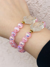 Load image into Gallery viewer, Pink Selenite w/Crystal Center Exclusive - TJazelle &amp; Marie's