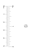 Load image into Gallery viewer, Flat Round Puff Stud Earrings - 14K Gold