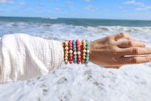 Load image into Gallery viewer, Tan Shell &amp; Pearl Tranquility Bracelet - TJazelle