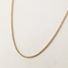 Load image into Gallery viewer, Tennis Necklace Clear - Gold Plated