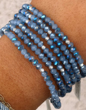 Load image into Gallery viewer, Twilight Sky with Silver Accents - Crystal Stacker