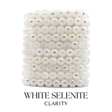 Load image into Gallery viewer, White Selenite "Radiance" Stacker - TJazelle