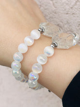 Load image into Gallery viewer, White Selenite w/Crystal Center Exclusive - TJazelle &amp; Marie's