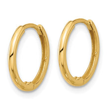 Load image into Gallery viewer, 14mm Polished Hinged Hoops - 14K Gold