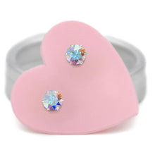 Load image into Gallery viewer, Crystal AB Ultra Micro Mini Bling Sterling Silver Stud Earrings - JoJoLovesYou