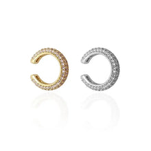 Load image into Gallery viewer, CZ Diamond Pave Rows Ear Cuff