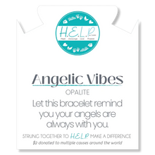 Load image into Gallery viewer, Angelic Vibes Stacker with Opalite - TJazelle HELP Collection