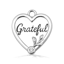 Load image into Gallery viewer, Grateful Silver Charm Bracelet - TJazelle