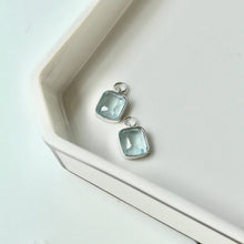 Load image into Gallery viewer, Aquamarine Cushion Charm - Chloe &amp; Lois