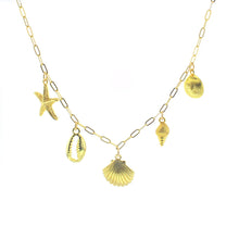 Load image into Gallery viewer, Ariel Necklace - Gold Plated