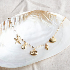 Ariel Necklace - Gold Plated