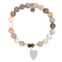 Load image into Gallery viewer, You are Loved Sterling Silver Charm Bracelet - TJazelle