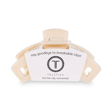 Load image into Gallery viewer, Open Almond Beige Small Hair Clip - Teleties