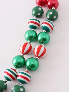 Christmas Candy House Bubble Necklace