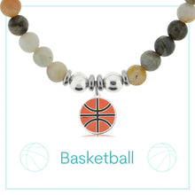 Load image into Gallery viewer, Basketball Charm Bracelet -  TJazelle HELP Collection