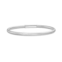 Load image into Gallery viewer, Stretch Mesh Bracelet  - Sterling Silver
