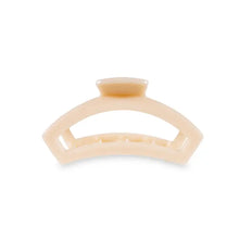 Load image into Gallery viewer, Open Almond Beige Small Hair Clip - Teleties