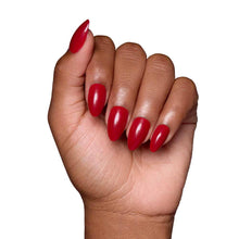 Load image into Gallery viewer, Classic Red Press-On Nails | Short Almond Holiday SolidNails
