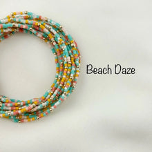 Load image into Gallery viewer, Beach Daze Seed Bead Bracelet - Dainty Stretch Bracelet