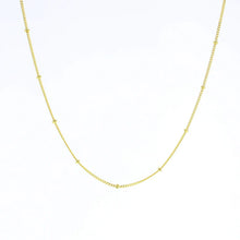Load image into Gallery viewer, Beaded Curb Chain - Lotus Jewelry