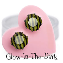 Load image into Gallery viewer, Beetle Juice Mini Cushion Earrings - JoJoLovesYou