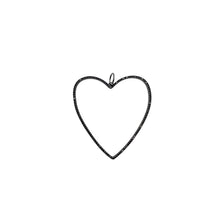 Load image into Gallery viewer, Alora Luxe Clasp with Black Diamond Heart Necklace