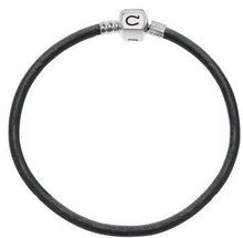 Load image into Gallery viewer, Leather Bracelet with Snap Closure for Beads - Chamilia
