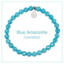 Load image into Gallery viewer, Blue Amazonite "Confidence" Stacker - TJazelle HELP