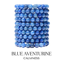 Load image into Gallery viewer, Calmness Blue Aventurine Stacker - TJazelle