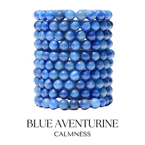 Calmness Blue Aventurine Stacker - TJazelle