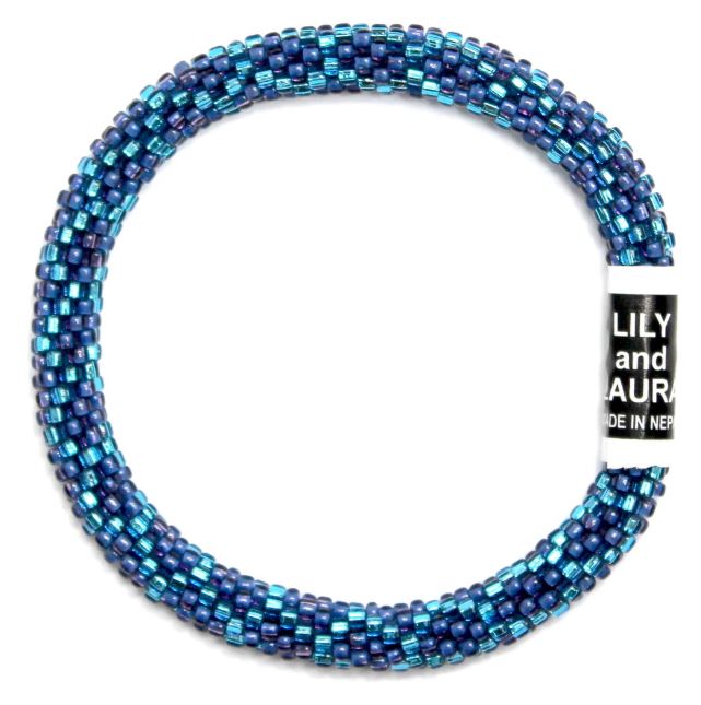 Blue Halo - Roll On Lily and Laura Bracelet